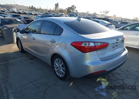 2015 Kia Forte Lx из США, поврежденный, VIN KNAFX4A65F5276988